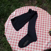 Стари дамски,бабешки чорапи #12, снимка 2 - Антикварни и старинни предмети - 29690358