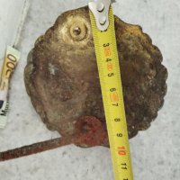 Стара апликация лъвска глава, снимка 4 - Антикварни и старинни предмети - 44443995