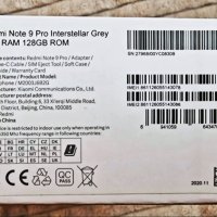 Запазен Xiaomi Redmi Note 9 Pro 6/128 GB Grey, снимка 4 - Xiaomi - 44350702