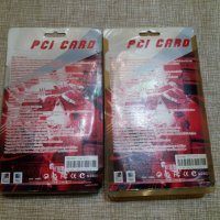 PCI КАРТА;4×USB USB 2.0. .2×1394, снимка 4 - За дома - 31627024