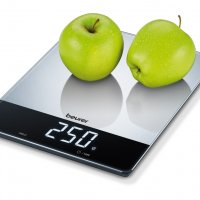 Везна, Beurer KS 34 XL kitchen scale; Stainless steel weighing surface; Magic LED; 15 kg / 1 g, снимка 7 - Електронни везни - 38423743