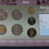 Хонгконг 1993-1998 - Комплектен сет от 7 монети, снимка 2 - Нумизматика и бонистика - 44534131