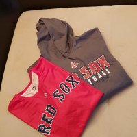 Original BOSTON RED SOX Hoodie & Jersey Tee, снимка 1 - Суичъри - 38119873