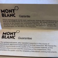 Стара химикалка MONT BLANG, снимка 16 - Колекции - 40104254