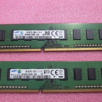 4GB DDR3 1600Mhz Samsung рам памет за компютър, снимка 1 - RAM памет - 39615292