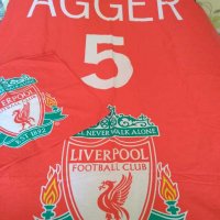 FC Liverpool,Daniel Agger,спален комплект, снимка 1 - Фен артикули - 29287830