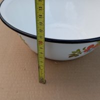 Стара емайлирана купа  не е ползвана, снимка 7 - Съдове за готвене - 35586370