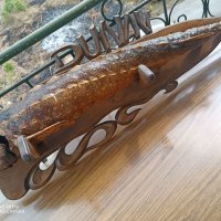 Трофей, Риболовен трофей щука от ДУНАВ, на над 50 години, снимка 8 - Декорация за дома - 37053412