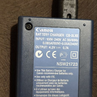 Зарядно Canon Battery charger CB-2LXE, снимка 4 - Батерии, зарядни - 36406536
