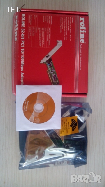 ROLINE RA-1000T32 Gigabit Ethernet PCI Adapter , снимка 1