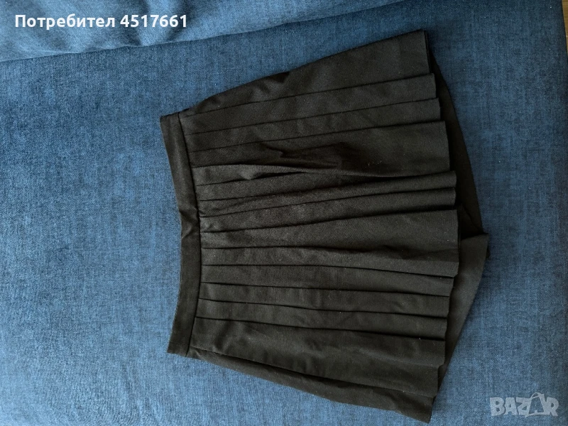 Черна пола панталон на Zara/Зара, снимка 1