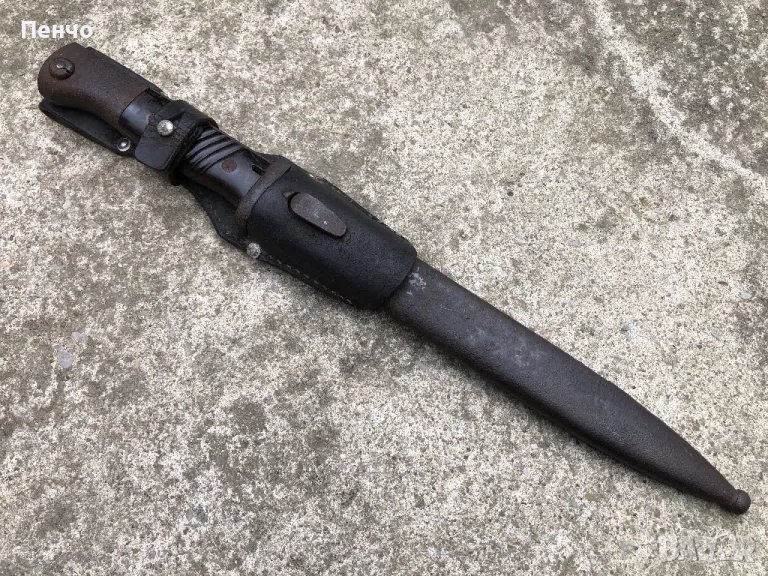 стар немски щик МАУЗЕР К98, снимка 1