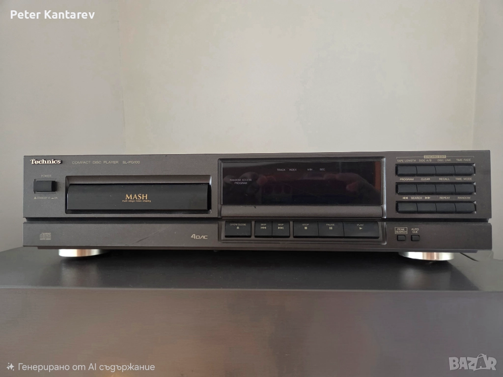 Technics SL-100 CD player, снимка 1