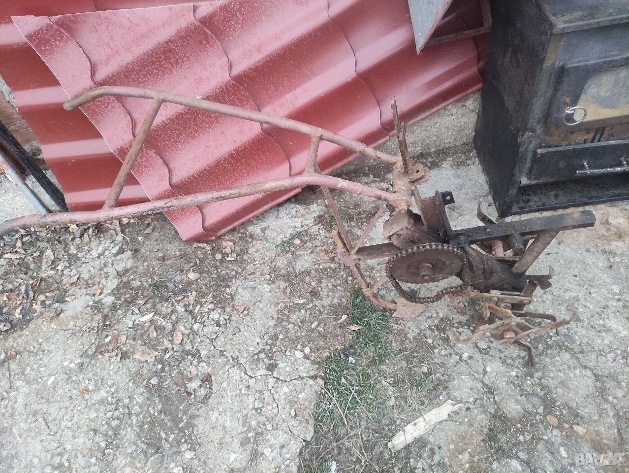 Шаси за мотофреза (самоделка, снимка 1