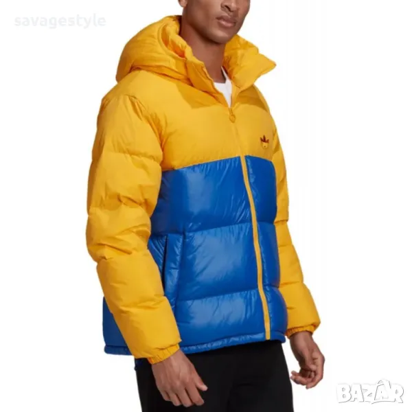 Мъжко зимно яке ADIDAS Originals Down Regen Jacket Yellow/Blue, снимка 1