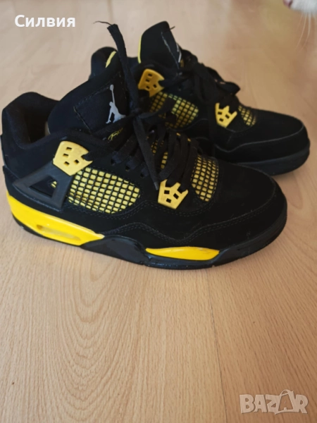 Nike Air Jordan Retro 4 "Yellow Thunder" (39), снимка 1