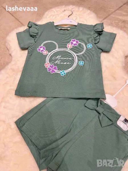 Комплект за момиче в зелено, снимка 1