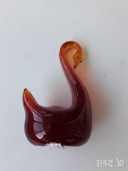 Стара стъклена фигурка , снимка 1