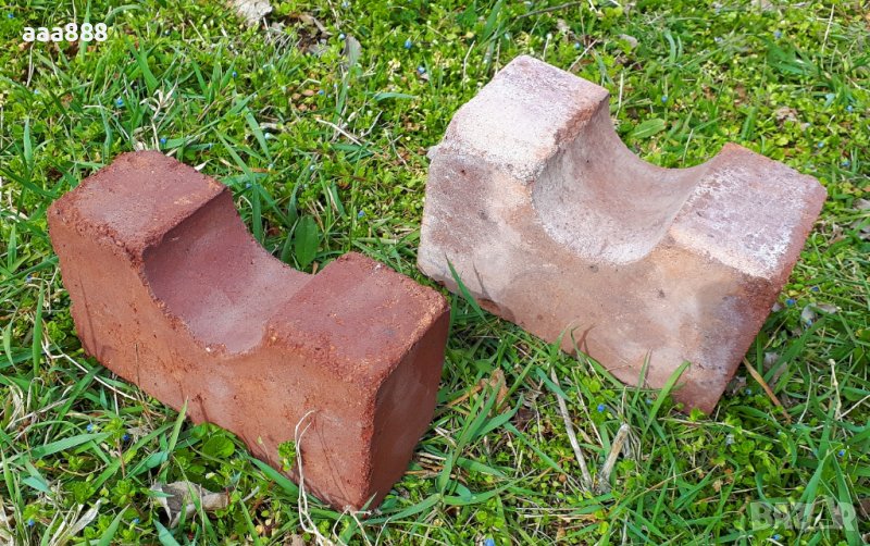 Огнеупорни шамотни тухли с отвор , снимка 1