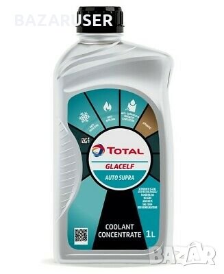 Aнтифриз Total Glacelf Auto Supra G12 /червен концентрат/ 1л./Made in France, снимка 1