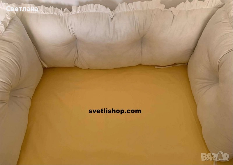 Пухкави обиколници в бяло, снимка 1