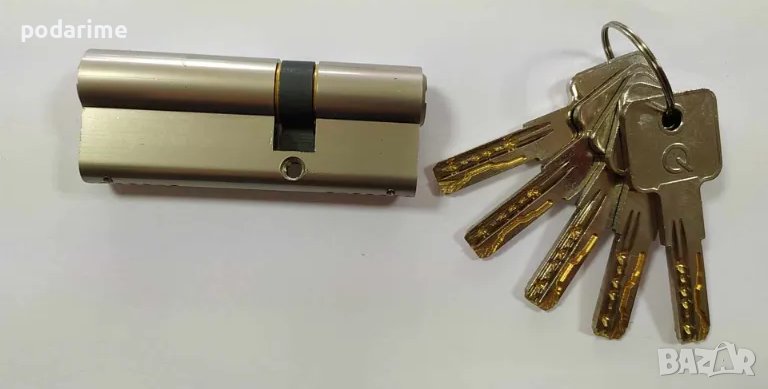 Патрон 30/40 мм, ДИН, с аварийна функция, 5 ямкови ключа, снимка 1