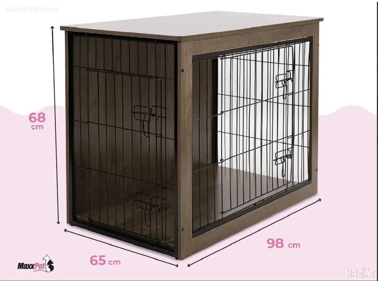 Елегантен шкаф-клетка за домашен любимец , снимка 1