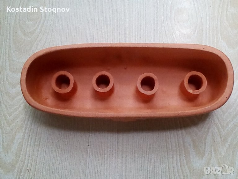 Керамичен свещник, снимка 1