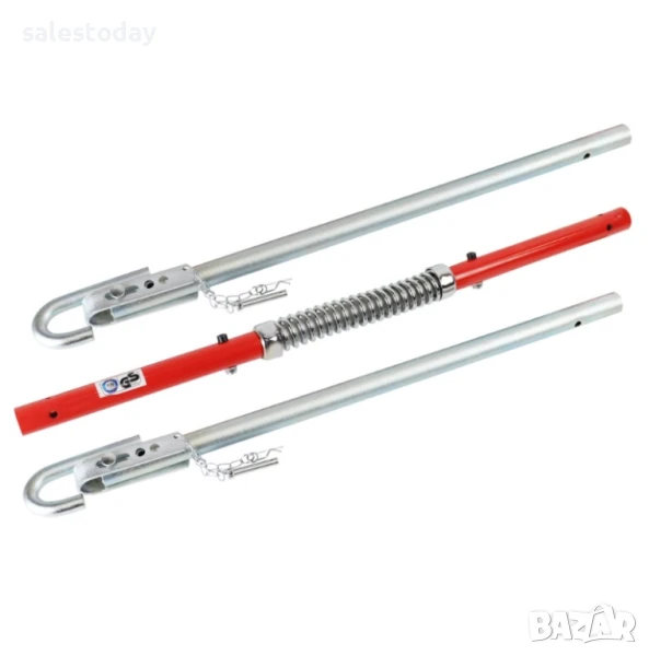 Метален теглич, 3T, 205см с пружинен амортисьор, снимка 1