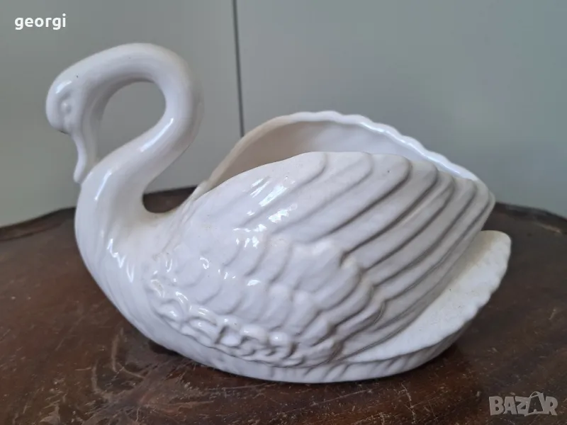 порцеланов лебед    5/1, снимка 1