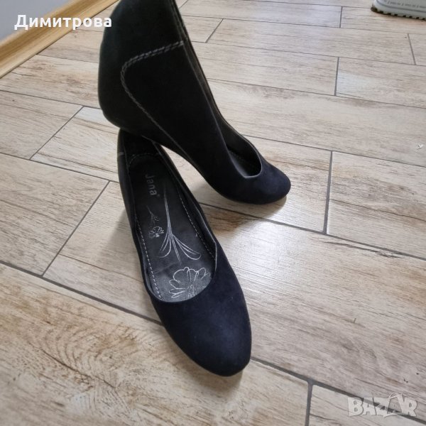 Дамски обувки  набук Jana, снимка 1