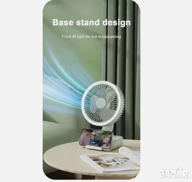 USB Вентилатор Rosberg – Мощност, Гъвкавост и Стил в Един Компактен Дизайн, снимка 1