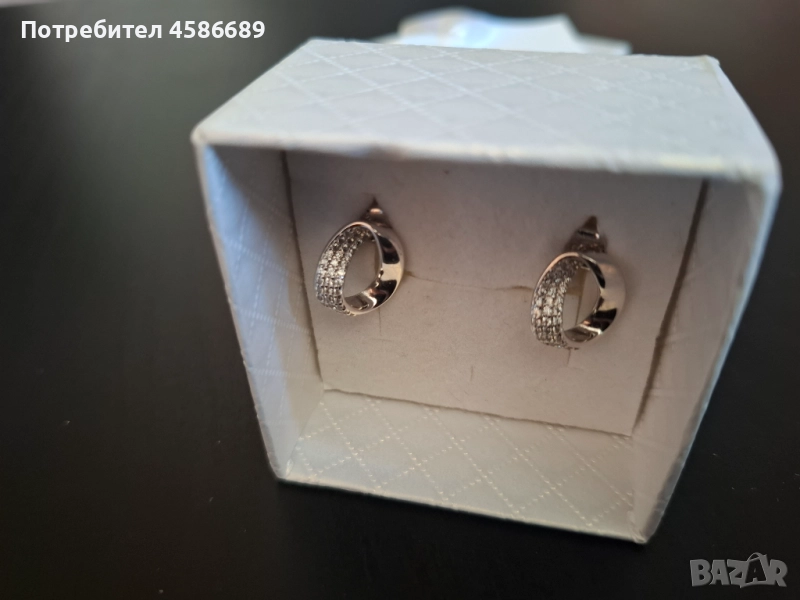 Сребърни Обеци, снимка 1