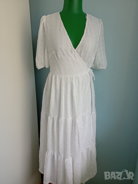 Бяла рокля Monki 38/M, снимка 1