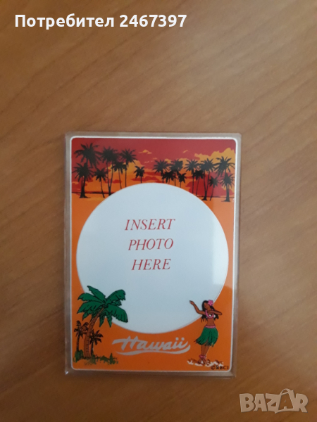 Чисто ново страхотно магнитче от Хавай с място за снимка, снимка 1