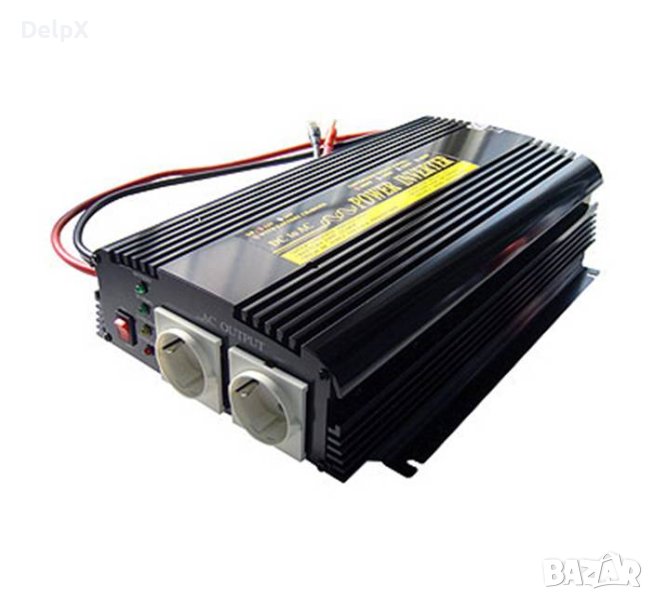 Инвертор синусоидален с функция заряд A601 24VDC/220VAC 1000W, снимка 1