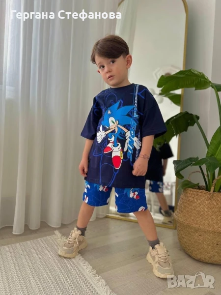 Комплект Соник Размери -3/4г.4/5г.5/6г.7/8г.9/10г. Цена-25 лв, снимка 1