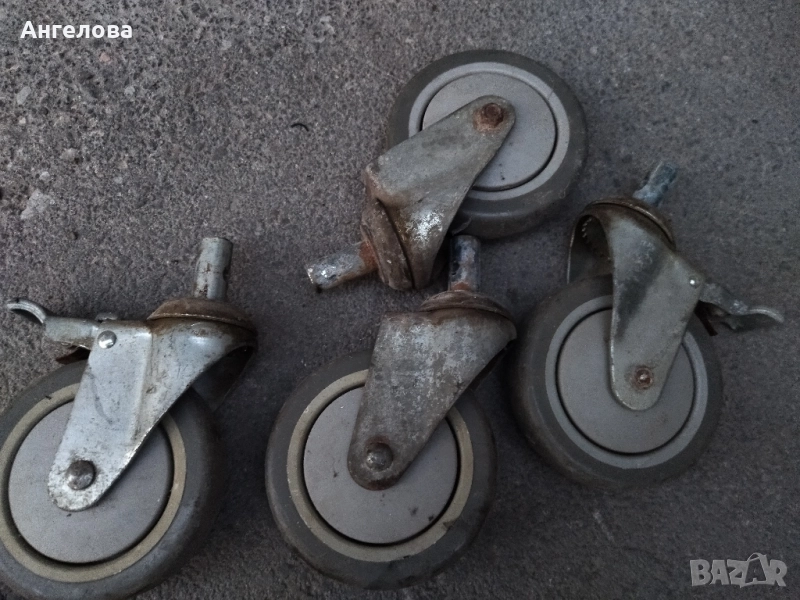 Колела за санитарен стол, снимка 1