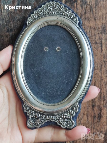 Рамка за снимка със сребърен обков, снимка 1