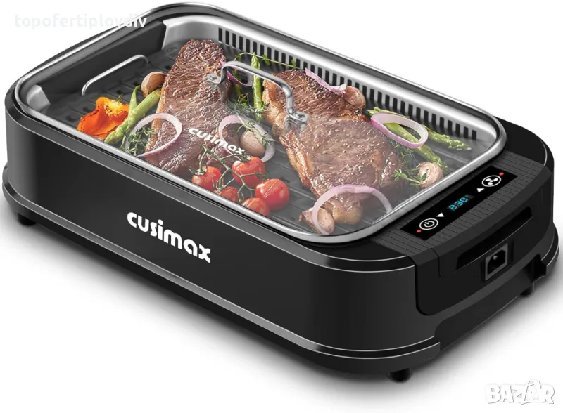 Грил/скара CUSIMAX Steak BBQ | 1500 W,Гаранция, снимка 1