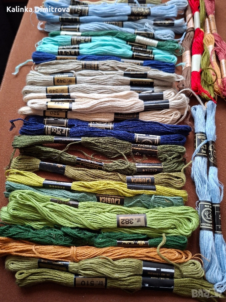 Конци за бродиране., снимка 1