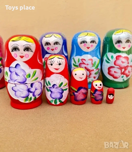 Комплект матрьошки Нови 5бр, снимка 1