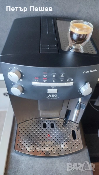 240лв. Кафеавтомат Aeg Caffe Silenzio Cs5000 перфектно еспресо Delonghi Made in Italy , снимка 1