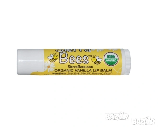 Sierra Bees Organic-Напълно органичен Балсам за устни , снимка 1