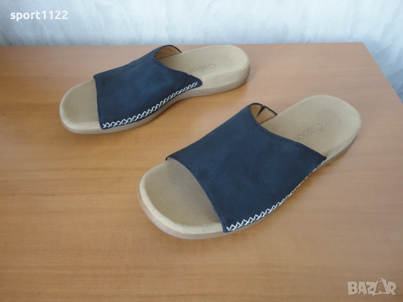 N37 Gabor/естествена кожа/дамски чехли, снимка 1