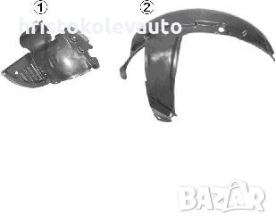 Кора пластична, дясна, от две части Рено Канго GB1651/GB1653, снимка 1