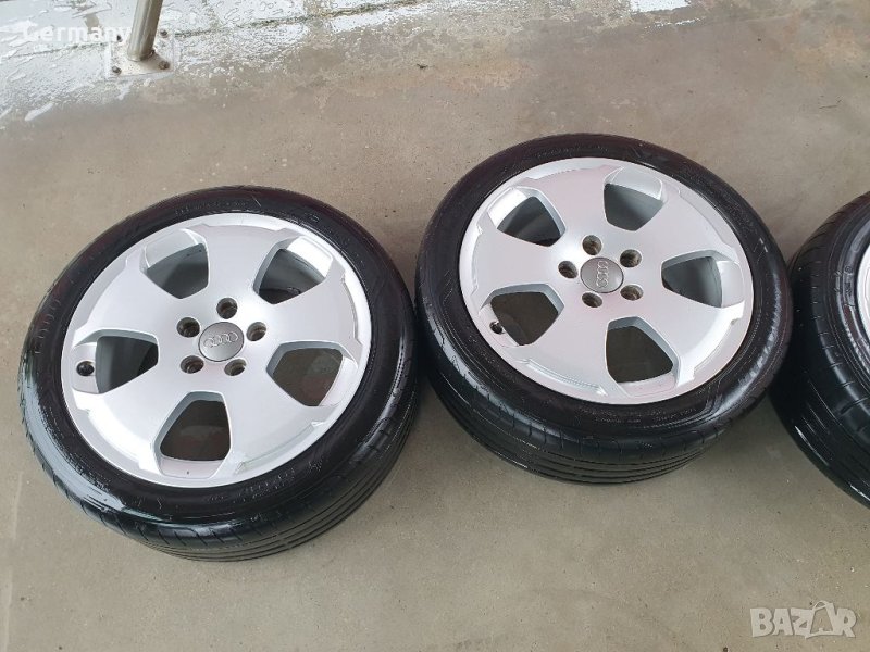 Оригинални алуминиеви джанти за ауди audi a3 17 цола 5x112, снимка 1