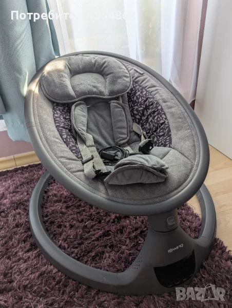 Електрическа люлка Cangaroo Iswing , снимка 1
