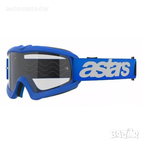 Детски мотокрос очила ALPINESTARS VISION BLAZE BLUE CLEAR, снимка 1