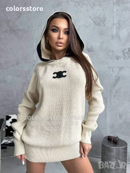 Луксозен пуловер Celine-VL89te, снимка 1
